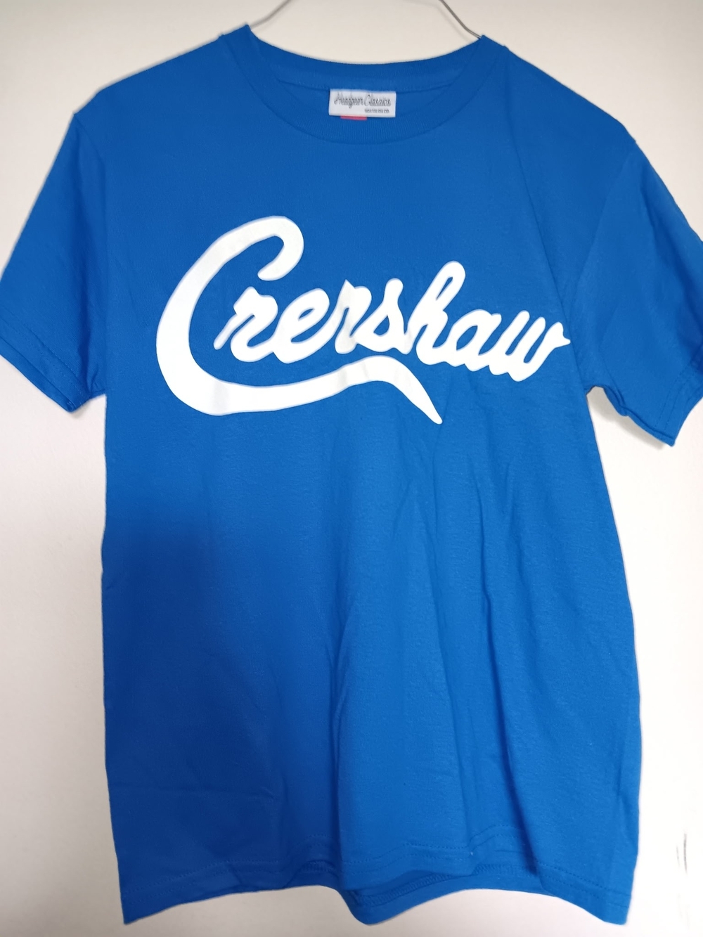 Kids Crenshaw Bright Blue Graphic Tee